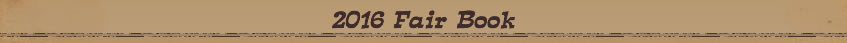 Navajo County Fair Book 2016 