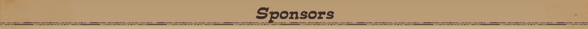 Sponsors