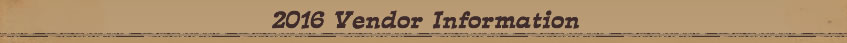 2011 Vendor Information